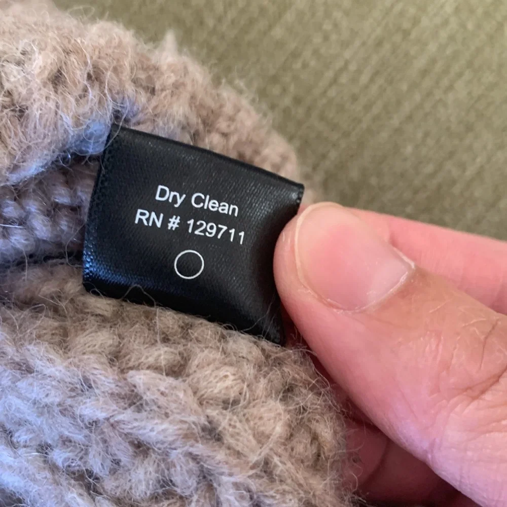 Jenni Kayne Cable Cocoon Cardigan, Sand, XXS - Picture 5 of 6